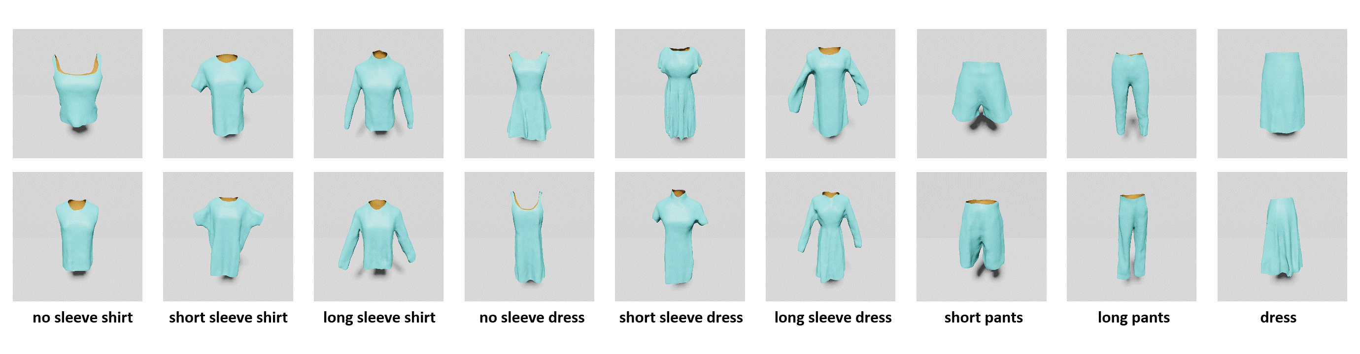 Surf-D category conditional generation