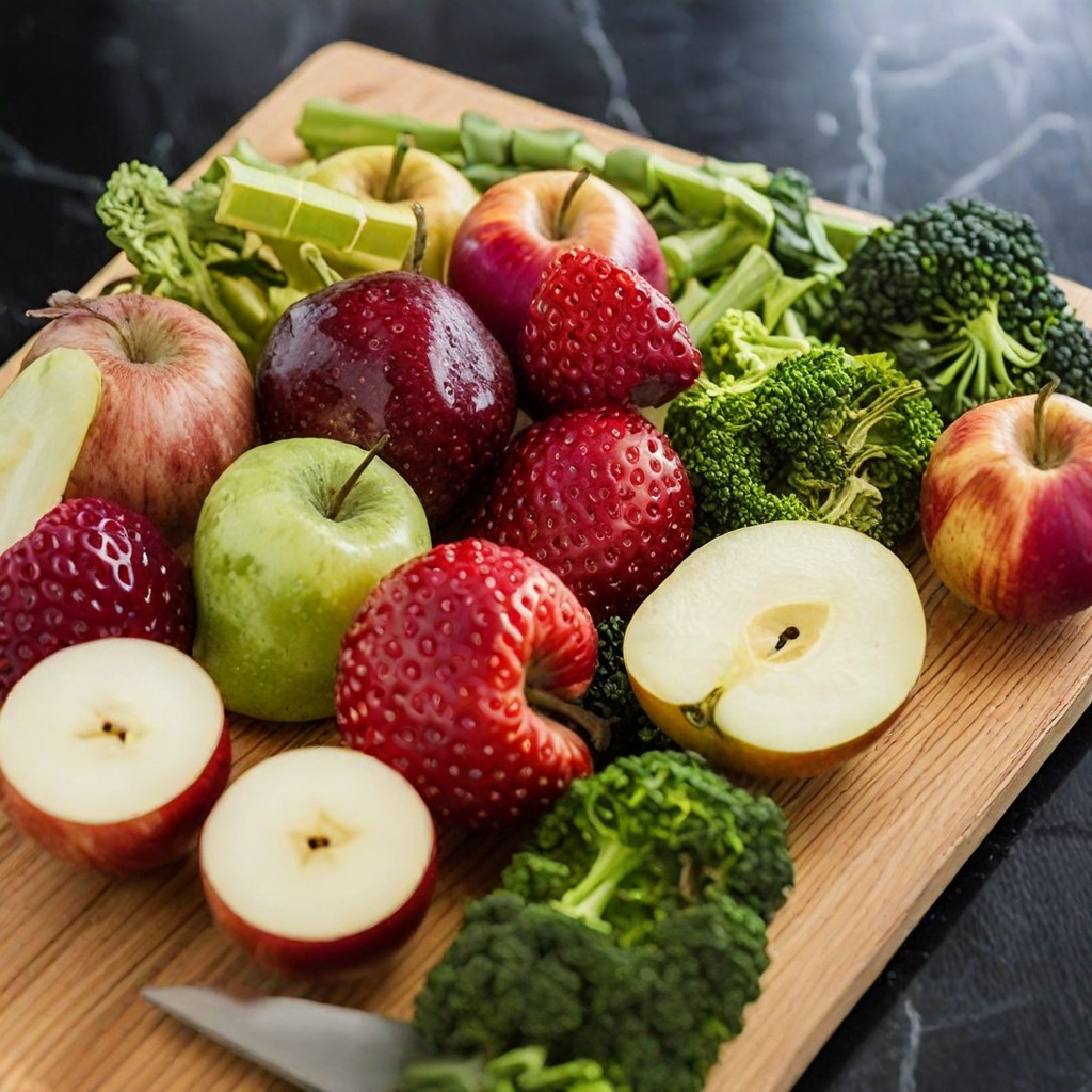 SDXL generated image: Fresh from the market